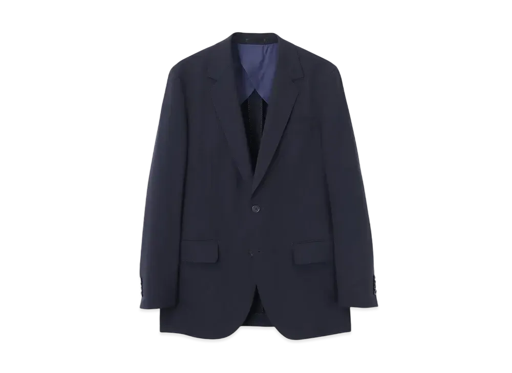 Paul Smith Jersey Look Single 2B Jacket "Navy"