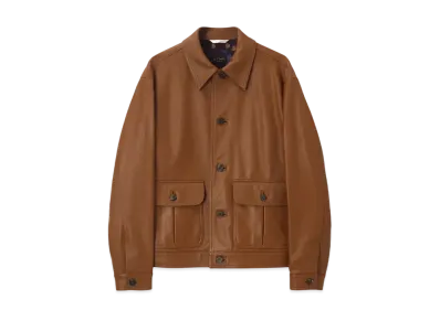 Paul Smith Lambskin Blouson "Camel"