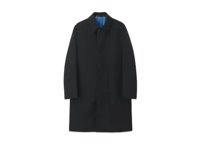 Paul Smith Vintage Wrinkle Stainless Steel Collar Coat "Black"