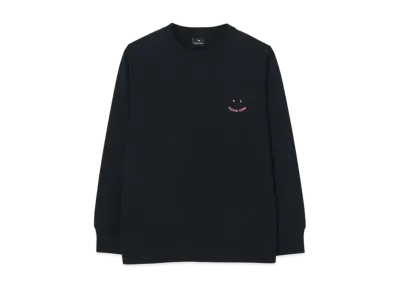 Paul Smith Happy Long Sleeve Tee "Black"