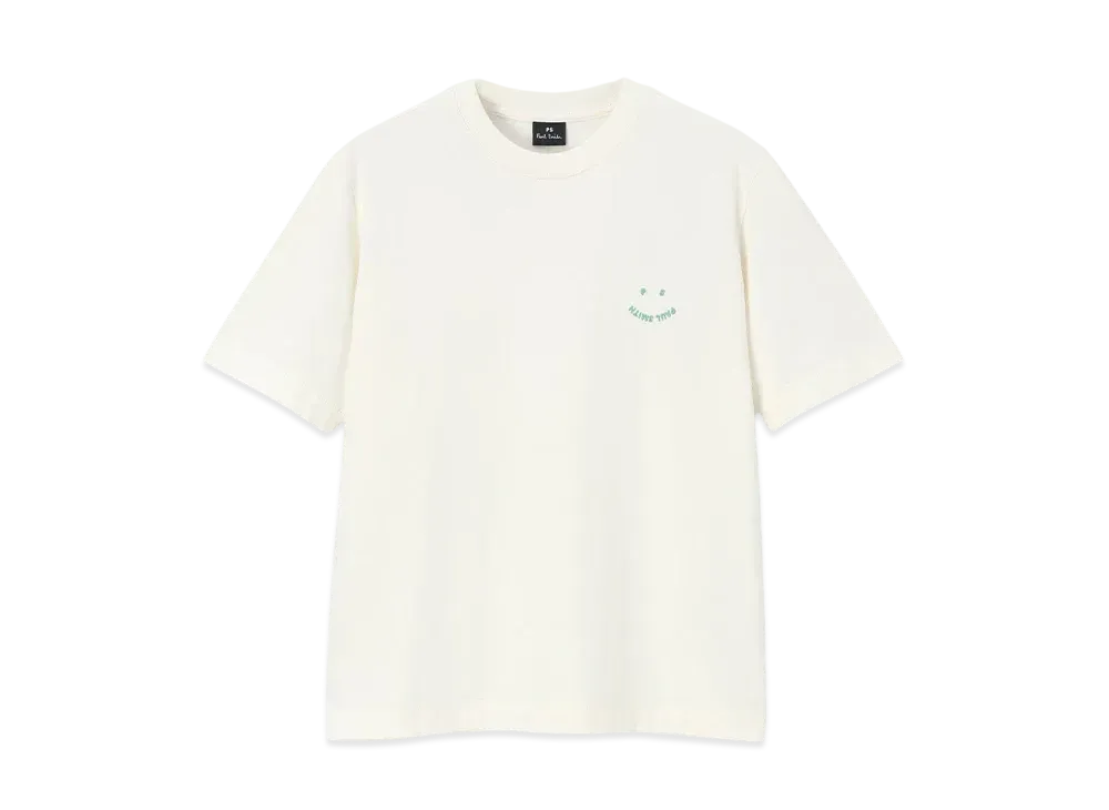 Paul Smith Happy Short Sleeve Tee "White"