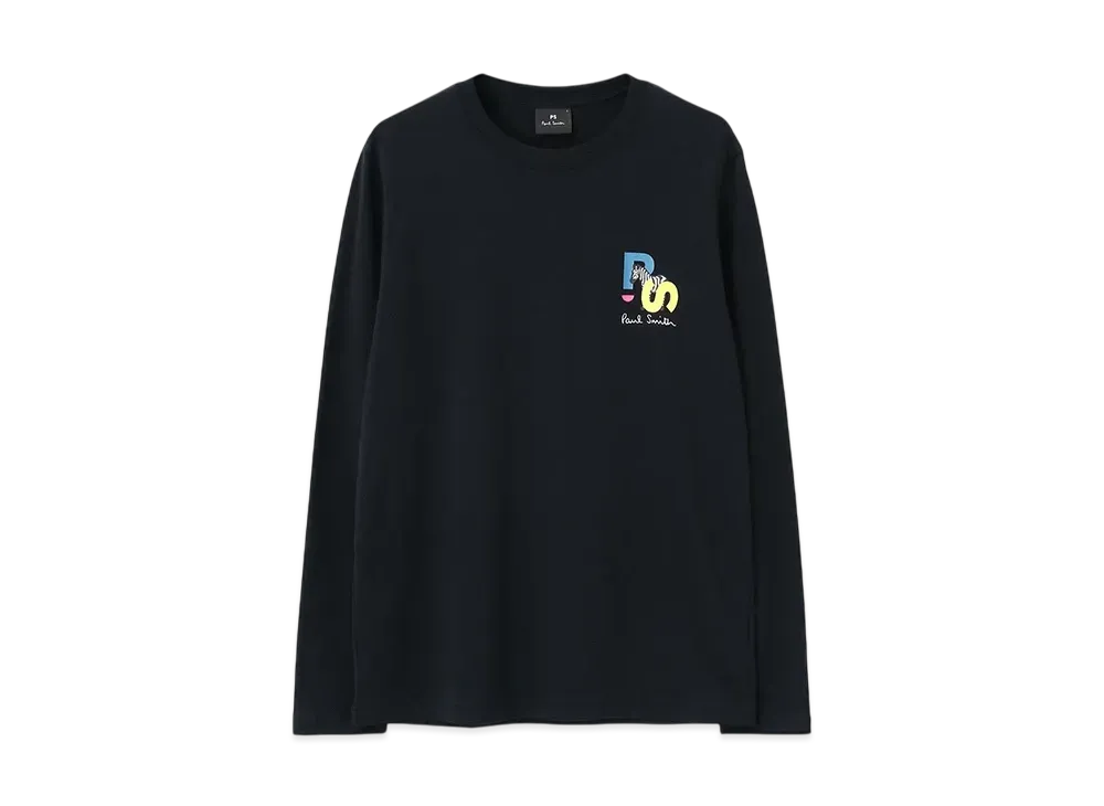 Paul Smith Ps Zebra Long Sleeve T-Shirt "Black"