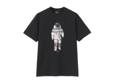 Paul Smith Astronaut Collage Short Sleeve Tee "Black"