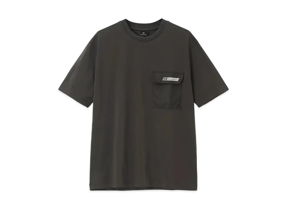 Paul Smith Ps Logo Pocket Tee "SteelGray"