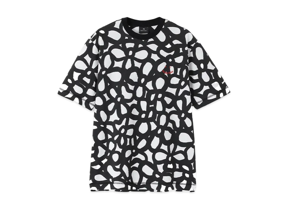 Paul Smith Happy Floral Camo Tee "White"