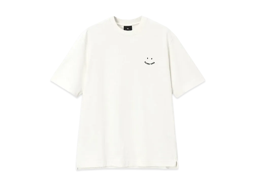 Paul Smith Happy Short Sleeve Tee "White"