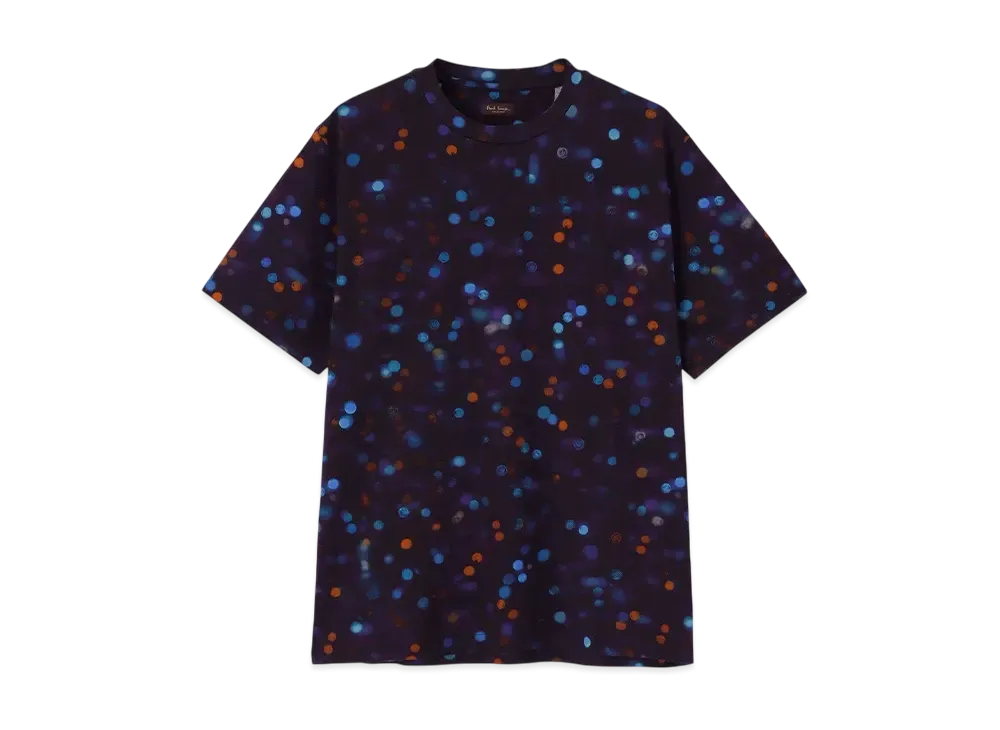 Paul Smith Hazy Nightspot Photogram Print Tee "DarkPurple"