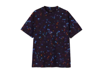 Paul Smith Hazy Nightspot Photogram Print Tee "DarkPurple"