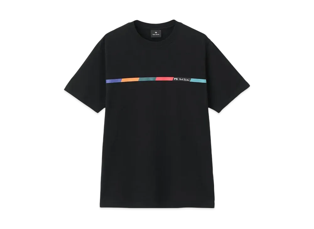 Paul Smith Sports Stripe Bar Tee "Black"