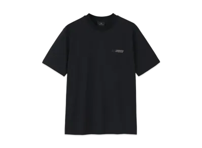 Paul Smith Ps Logo Neck Rib Short Sleeve Cut And Sew "Black"