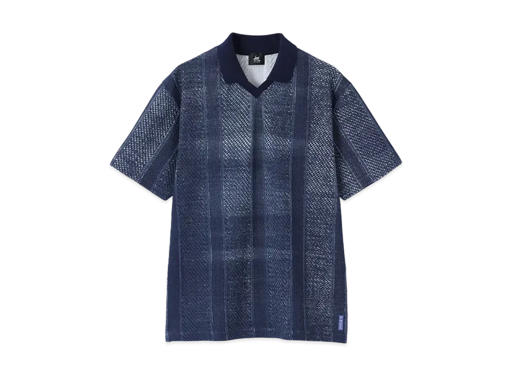 Paul Smith RED EAR Jacquard Skipper Polo Shirt "DarkBlue"