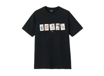 Paul Smith Stamp Tee "Black"