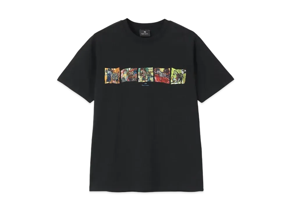 Paul Smith Zebra Comic Tee "Black"