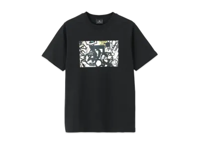 Paul Smith Spray Art Biker Tee "Black"