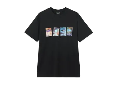Paul Smith Plant Seeds Short Sleeve Tee "Black"