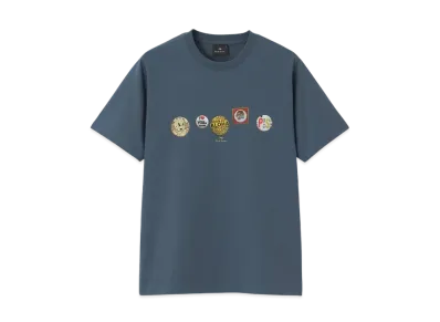 Paul Smith Button Badges Tee "DarkIndigo"