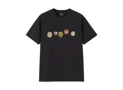 Paul Smith Button Badges Tee "Black"