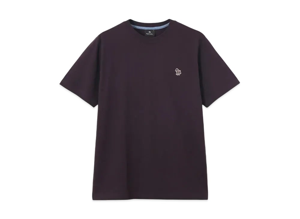 Paul Smith Sports Stripe Zebra One Point Short Sleeve Tee "DarkPurple"