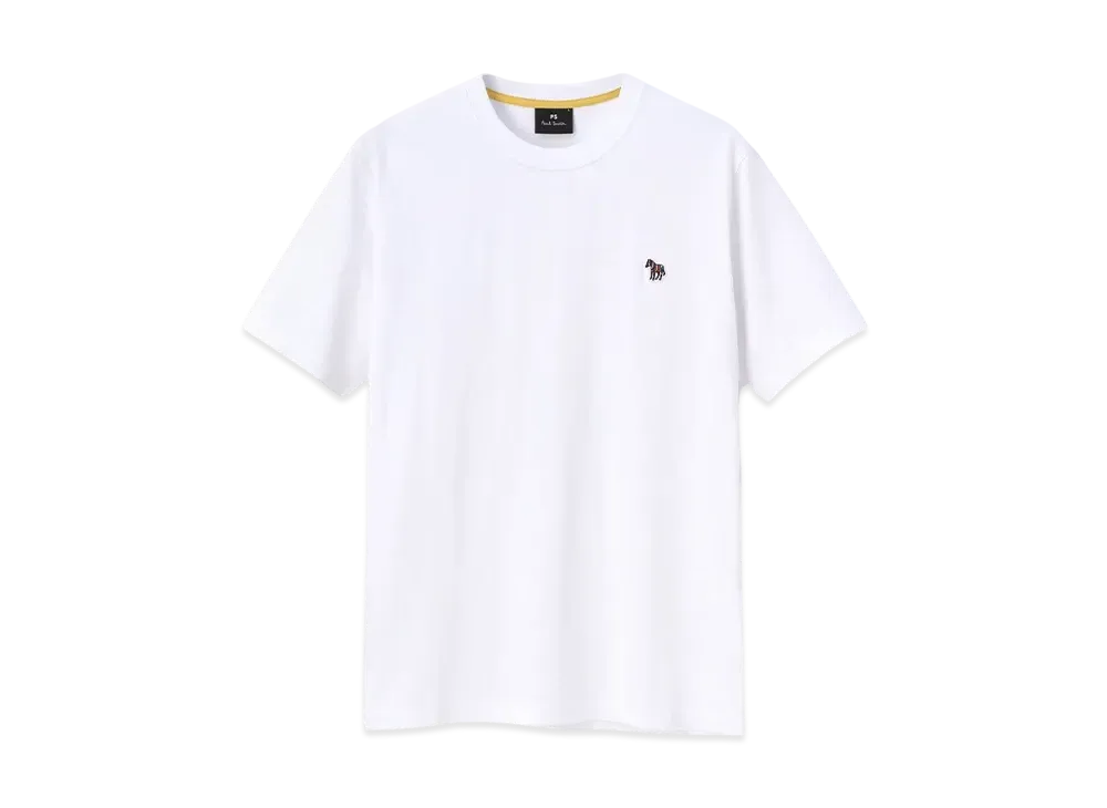 Paul Smith Sports Stripe Zebra One Point Short Sleeve Tee "White"