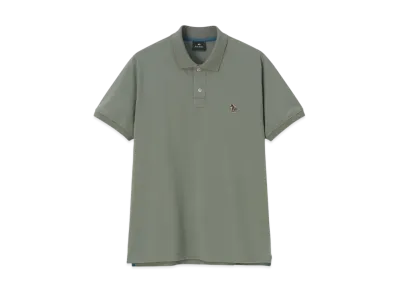 Paul Smith Zebra Patch Polo Shirt "DarkOlive"