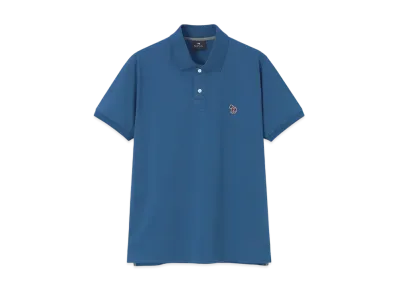 Paul Smith Zebra Patch Polo Shirt "Turquoise"