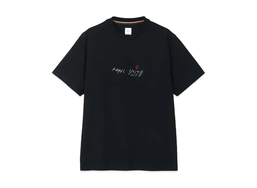 Paul Smith Doodle Logo Tee "Black"