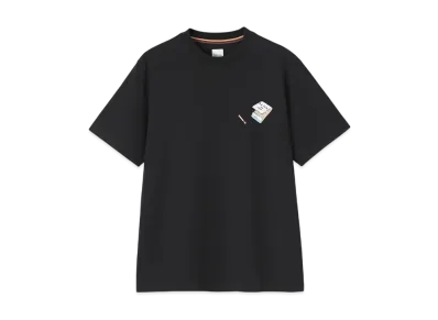 Paul Smith Match Short Sleeve Cut And Sew "Black"