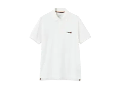 Paul Smith Signature Stripe Bar Short Sleeve Polo Shirt "White"