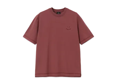 Paul Smith Happy Short Sleeve Tee "Burgandy"