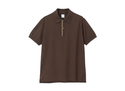 Paul Smith Signature Striped Polo Shirt "Brown"