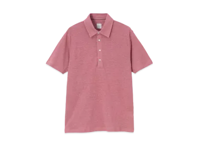 Paul Smith Colored Linen Polo Shirt "Pink"