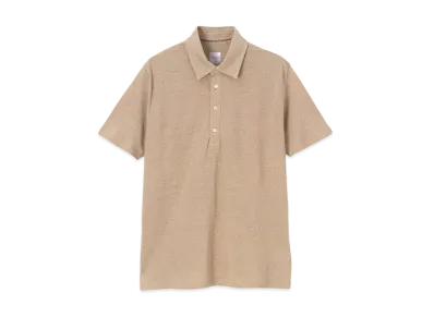 Paul Smith Colored Linen Polo Shirt "Beige"
