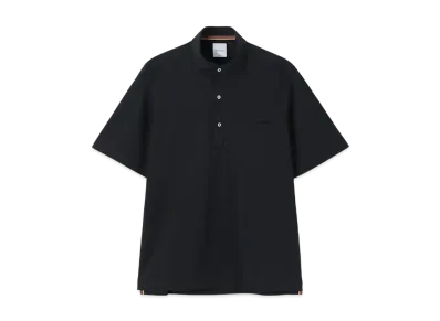 Paul Smith Solid Pique Polo Shirt "Black"