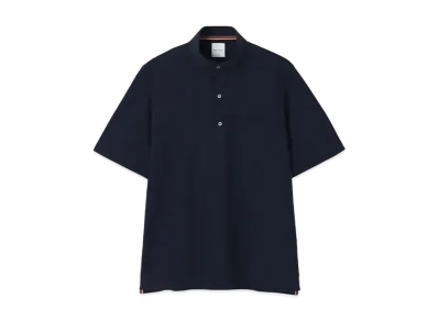 Paul Smith Solid Pique Polo Shirt "Navy"