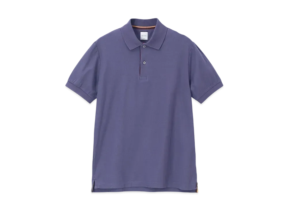 Paul Smith Artist Stripe Polo Shirt "Purple"