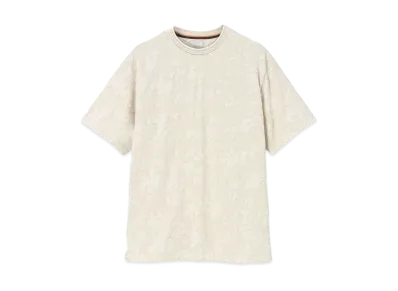 Paul Smith Flower Jacquard Short Sleeve Tee "Ecru"