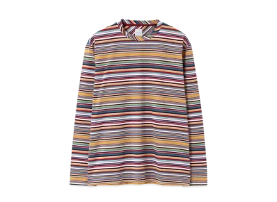 Paul Smith Signature Stripe Long Sleeve Cut And Sew "Multi"