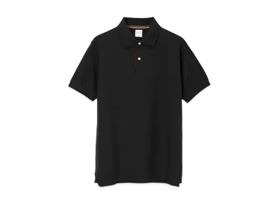 Paul Smith Artist Stripe Polo Shirt "Black"