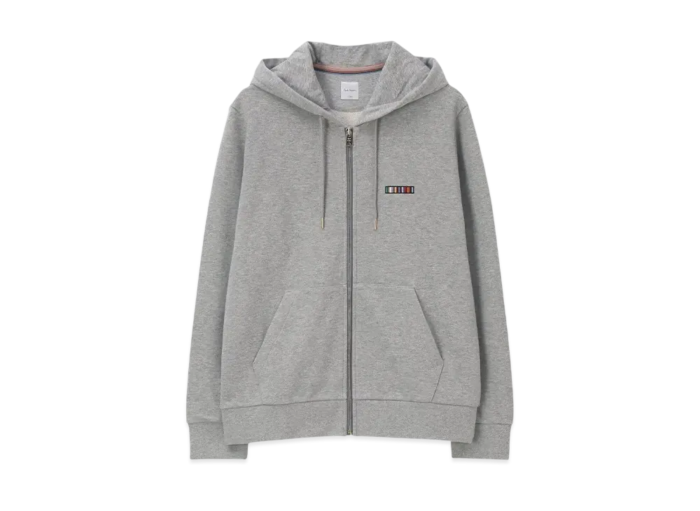 Paul Smith Signature Stripe Bar Hoodie "LightGray"