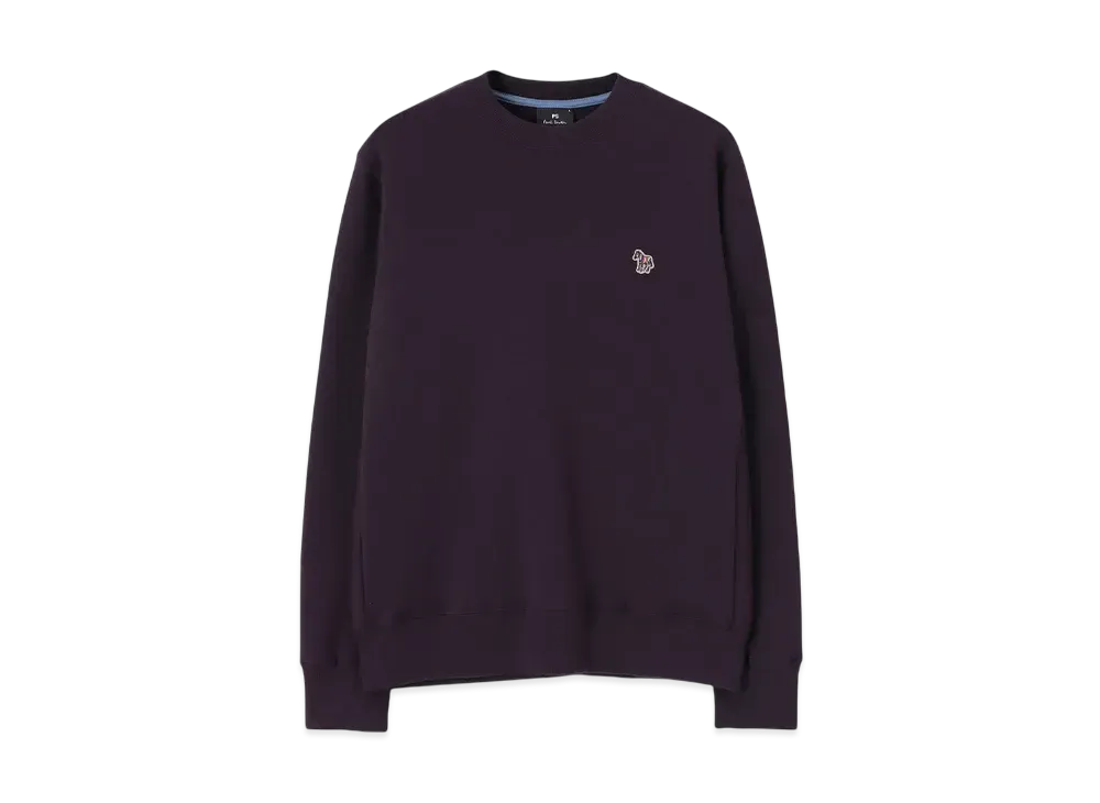 Paul Smith Sports Stripe Zebra One Point Sweatshirt "DarkPurple"