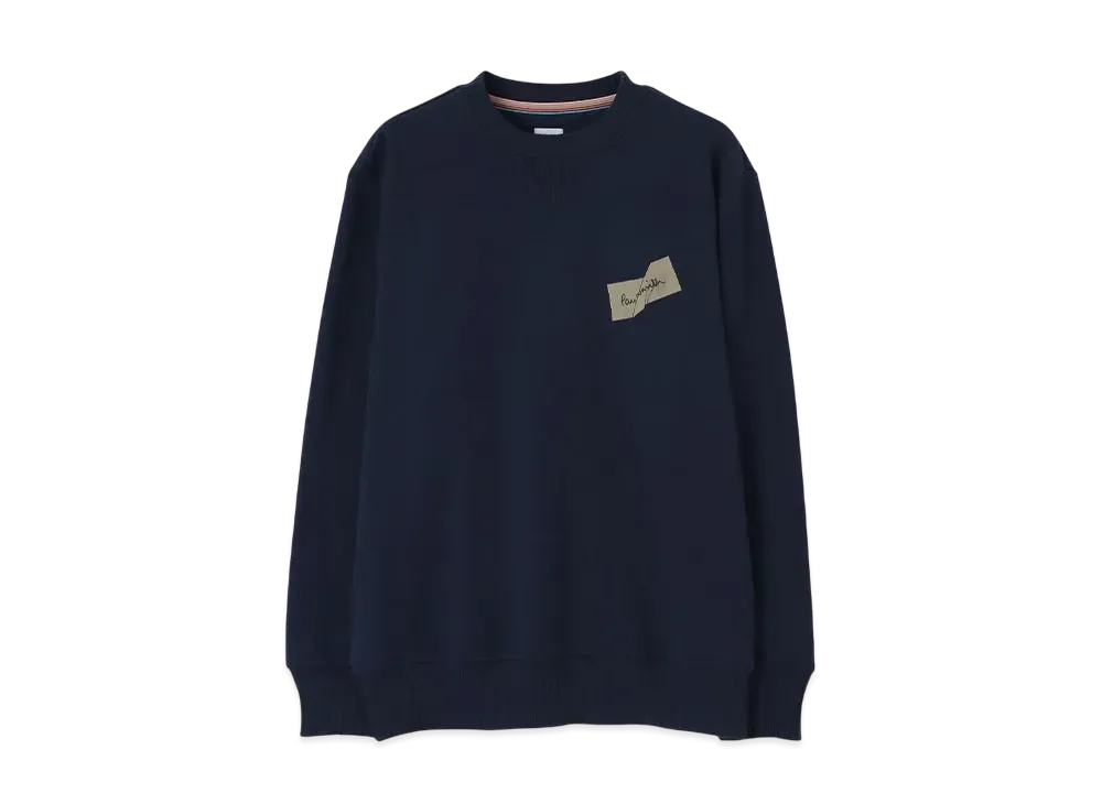 Paul Smith Ripped Tag Sweatshirts "Navy"