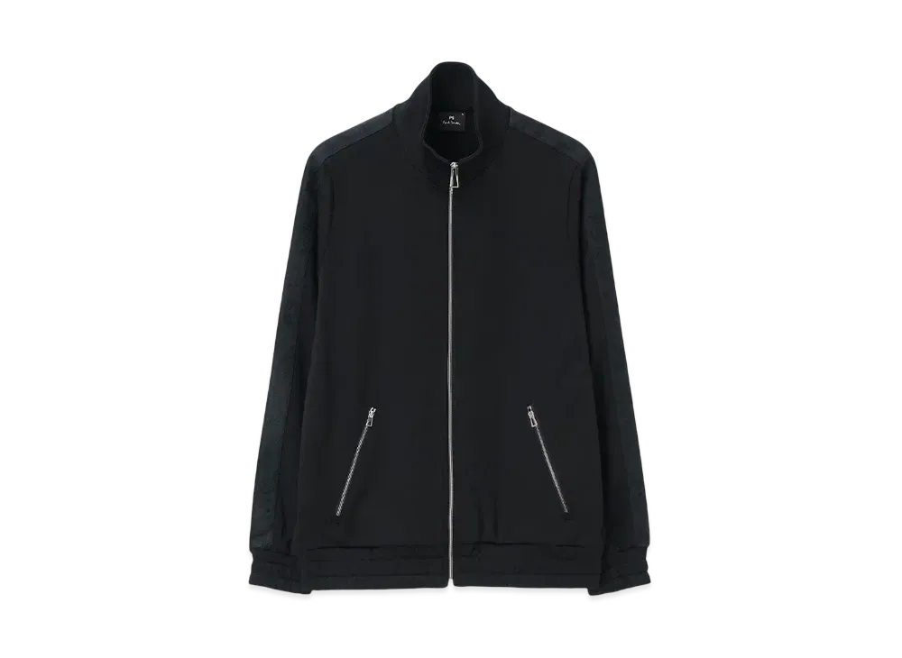 Paul Smith Jacquard Line Track Jacket "Black"