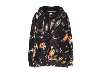 Paul Smith Sketchbook Botanical Hoodie "Black"
