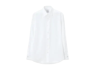 Paul Smith Broad Double-Cuff Dress Shirt "White"