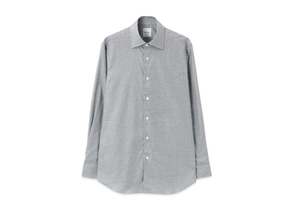 Paul Smith Houndstooth Dress Shirt "Black"