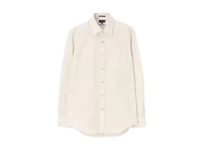 Paul Smith Cotton Twill Dress Shirt "LightBeige"