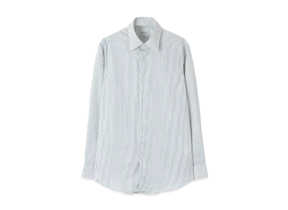 Paul Smith Alternate Stripe Dress Shirt "LightGreen"