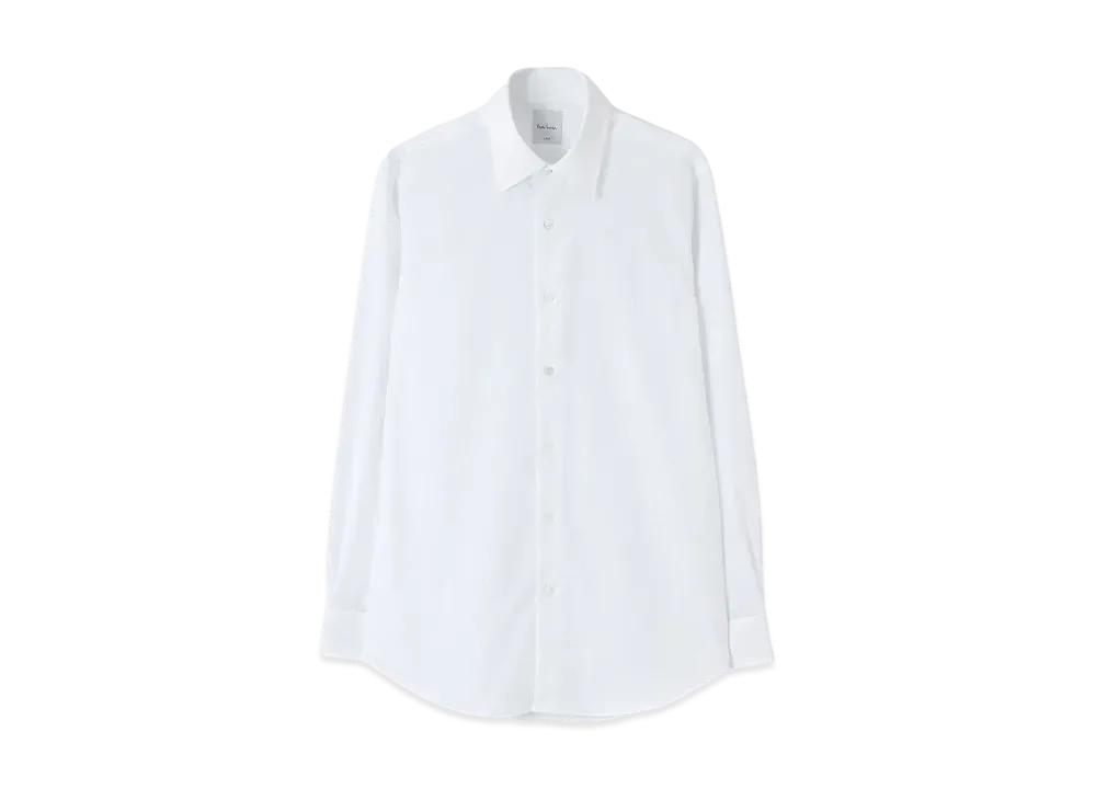 Paul Smith Curve Stripe Dress Shirt "White"