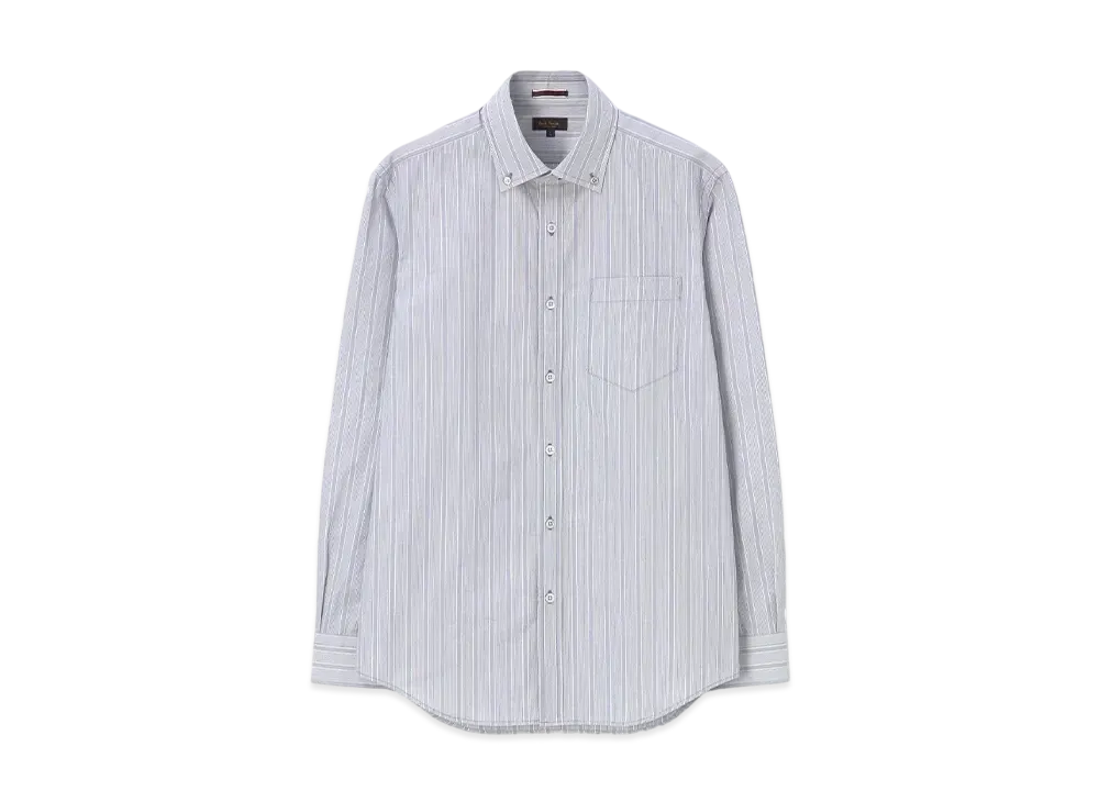 Paul Smith Overstripe Shirt "SaxBlue"