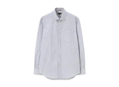 Paul Smith Overstripe Shirt "SaxBlue"